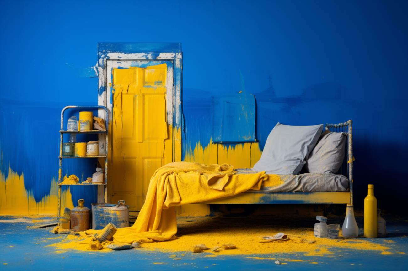 Comment peindre une chambre en 2 couleurs